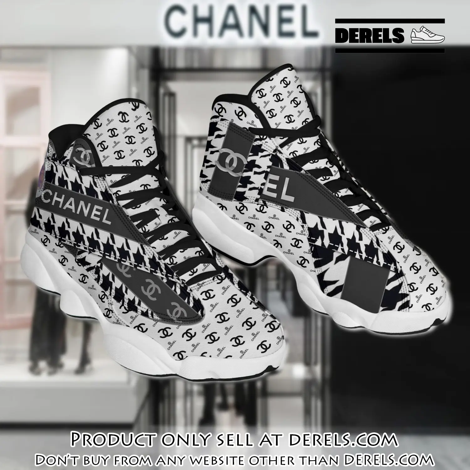 Chanel air jordan 13 sneaker d2303 jd14033 dr0953286